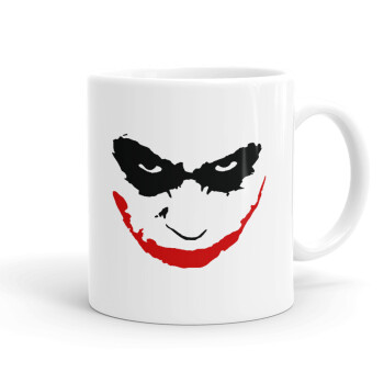 The joker smile, Ceramic coffee mug, 330ml (1pcs)