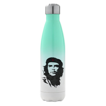Che Guevara, Metal mug thermos Green/White (Stainless steel), double wall, 500ml