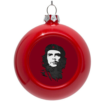 Che Guevara, Red Christmas tree ornament bauble 8cm