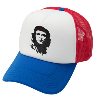 Che Guevara, Καπέλο Ενηλίκων Soft Trucker με Δίχτυ Red/Blue/White (POLYESTER, ΕΝΗΛΙΚΩΝ, UNISEX, ONE SIZE)
