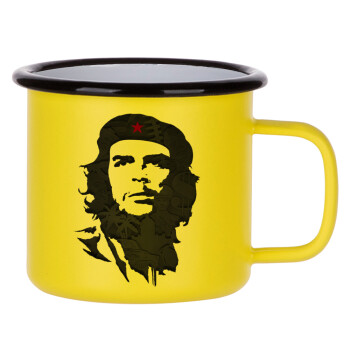 Che Guevara, Metallic enamel MATT Yellow cup 360ml