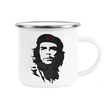 Che Guevara, Metallic enamel cup white 360ml