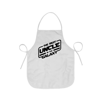 The Best UNCLE in the Galaxy, Chef Apron Short Full Length Adult (63x75cm)
