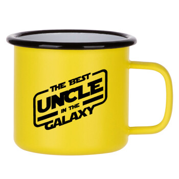 The Best UNCLE in the Galaxy, Metallic enamel MATT Yellow cup 360ml