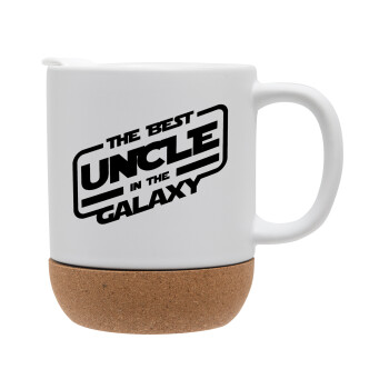 The Best UNCLE in the Galaxy, Ceramic coffee mug Cork (MAT), 330ml (1pcs)