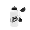 Metal water bottle, White, aluminum 500ml