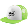 Adult Soft Trucker Hat with Mesh GREEN/WHITE (POLYESTER, ADULT, ONE SIZE)