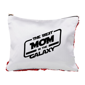 The Best MOM in the Galaxy, Red sequin cosmetic bag