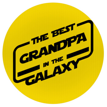 The Best GRANDPA in the Galaxy, Mousepad Round 20cm