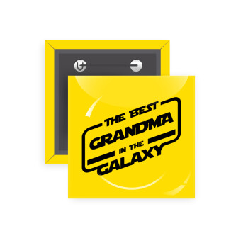 The Best GRANDMA in the Galaxy, Κονκάρδα παραμάνα τετράγωνη 5x5cm