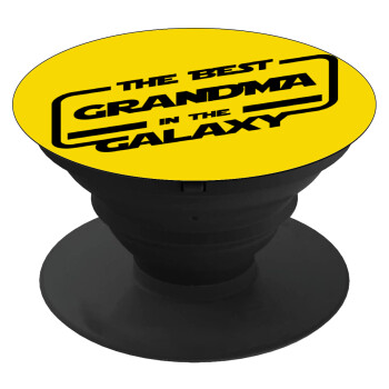 The Best GRANDMA in the Galaxy, Phone Holders Stand  Black Hand-held Mobile Phone Holder