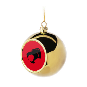 Thundercats, Golden Christmas tree ball ornament 8cm