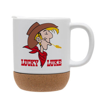 Lucky Luke, Ceramic coffee mug Cork (MAT), 330ml (1pcs)