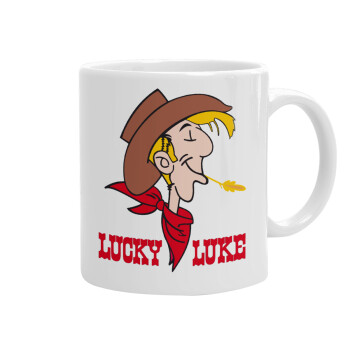 Lucky Luke, Ceramic coffee mug, 330ml (1pcs)
