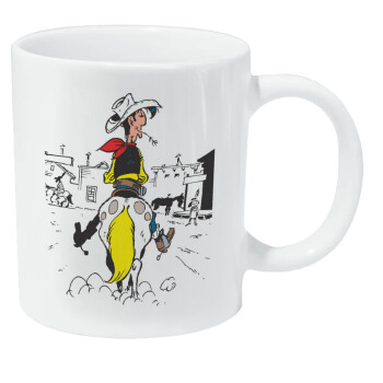 Lucky Luke comic, Κούπα Giga, κεραμική, 590ml