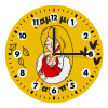 Wooden wall clock (20cm)