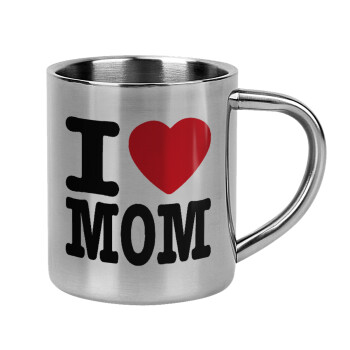 I LOVE MOM, Mug Stainless steel double wall 300ml