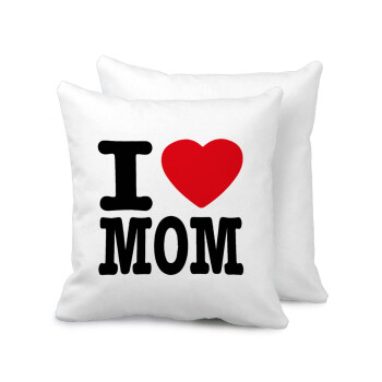 I LOVE MOM, Sofa cushion 40x40cm includes filling