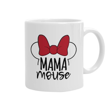 MAMA mouse, Ceramic coffee mug, 330ml (1pcs)