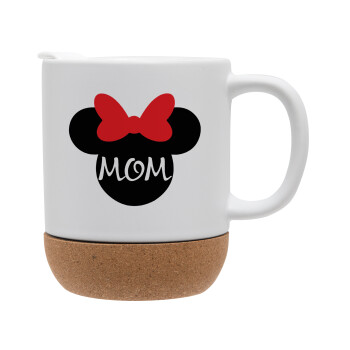 mini mom, Ceramic coffee mug Cork (MAT), 330ml (1pcs)