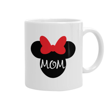 mini mom, Ceramic coffee mug, 330ml (1pcs)