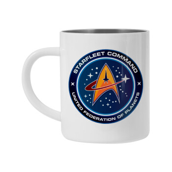 Starfleet command, Mug Stainless steel double wall 450ml