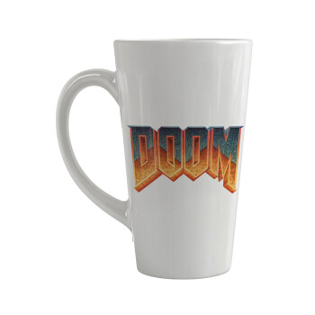 DOOM, Κούπα κωνική Latte Μεγάλη, κεραμική, 450ml