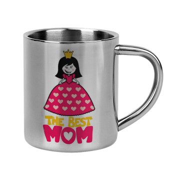 The Best Mom Queen, Mug Stainless steel double wall 300ml