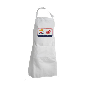 Honda Repsol Team, Adult Chef Apron (with sliders and 2 pockets)