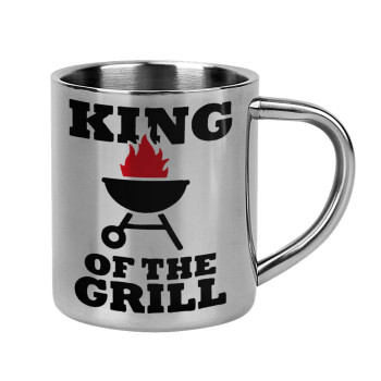 KING of the Grill, Mug Stainless steel double wall 300ml