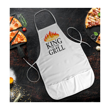 KING of the Grill GOT edition, Ποδιά Σεφ / Σερβιτόρου Ολόσωμη κοντή Ενηλίκων με τσέπες (48x73cm)