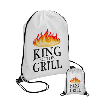 KING of the Grill GOT edition, Τσάντα πουγκί με μαύρα κορδόνια (1 τεμάχιο)