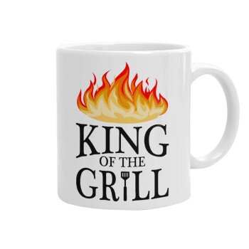 KING of the Grill GOT edition, Ceramic coffee mug, 330ml (1pcs)