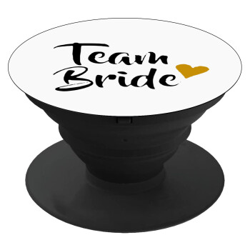 Team Bride, Phone Holders Stand  Black Hand-held Mobile Phone Holder