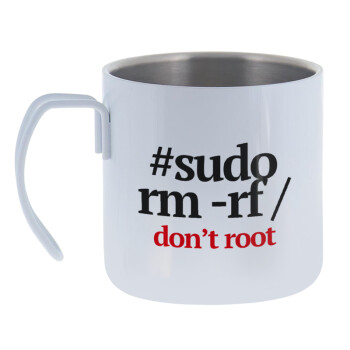 Sudo RM, Mug Stainless steel double wall 400ml