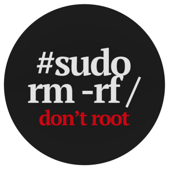 Sudo RM, Mousepad Round 20cm