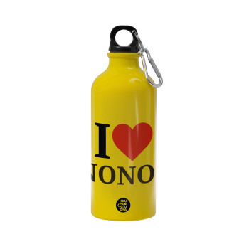 I Love ΝΟΝΟΣ, Water bottle 600ml