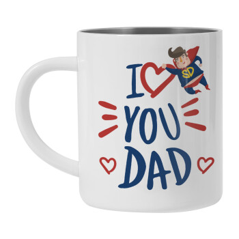 Super Dad, Mug Stainless steel double wall 300ml