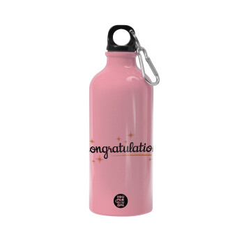 Congratulations, Water bottle 600ml