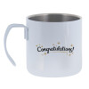 Mug Stainless steel double wall 400ml