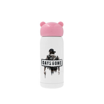 Day's Gone, Pink stainless steel thermal flask, 320ml