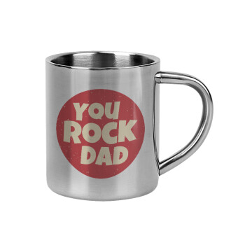 YOU ROCK DAD, Mug Stainless steel double wall 300ml