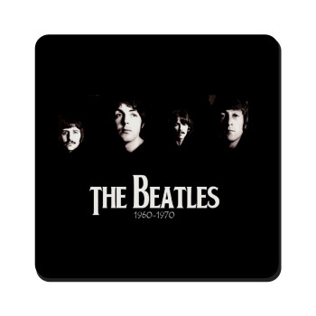 The Beatles, Τετράγωνο μαγνητάκι ξύλινο 9x9cm