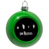 Green Christmas tree ornament bauble 8cm