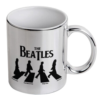 The Beatles, Abbey Road, Mug ceramic, silver mirror, 330ml