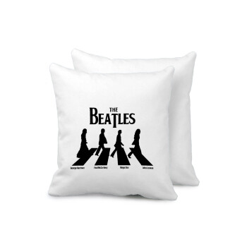 The Beatles, Abbey Road, Sofa cushion 40x40cm includes filling