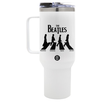 The Beatles, Abbey Road, Mega Stainless steel Tumbler with lid, double wall 1,2L