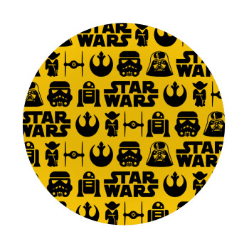 Star Wars Pattern, Mousepad Round 20cm