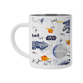 Star wars drawing, Mug Stainless steel double wall 450ml