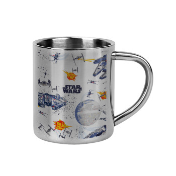 Star wars drawing, Mug Stainless steel double wall 300ml